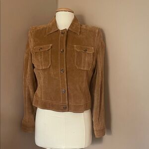 I.N.C women’s Tan Suede Jacket